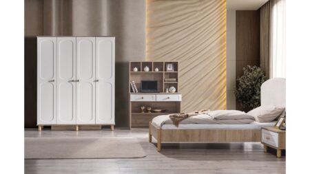 Bohem 4 Kapaklı Dolap