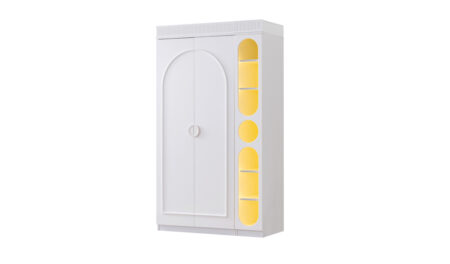 Dolunay 2 kapaklı Dolap (Işıklı)