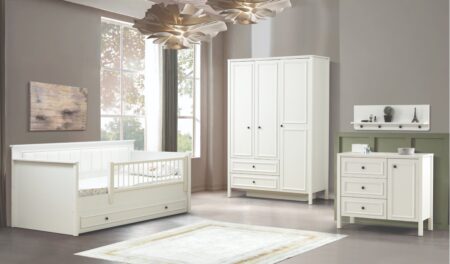 İcon Beyaz Bebek Odası