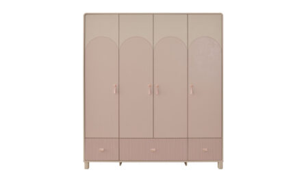 Luna Bebek 4 Kapılı Gardırop