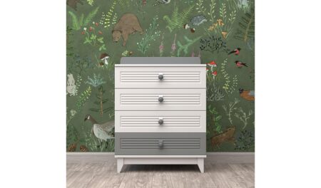 Panjurlu Şifonyer (Gri)