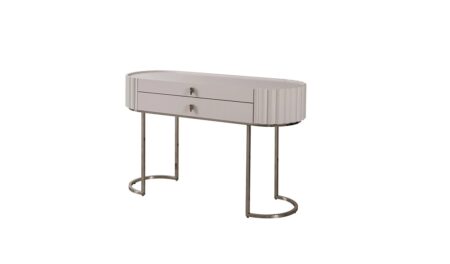 Pera Metal Ayaklı Şifonyer (Vizon-Bej)