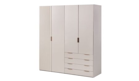 Puzzle Pera 4 Kapılı Dolap 406