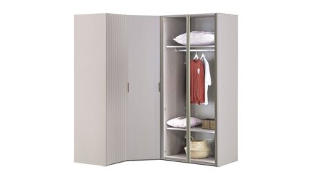 Puzzle Pera 4 Kapılı Köşe Dolap 833