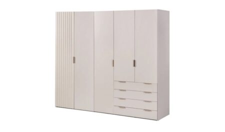 Puzzle Pera 5 Kapılı Dolap 513